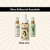 Glow & Nourish Essentials – Hair Growth Oil, Hair Essence Mist & Face Glow Mist (Pack of 3)